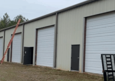commercial aluminum storage garage panels