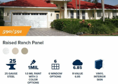 590 / 591 Raised Ranch Panel