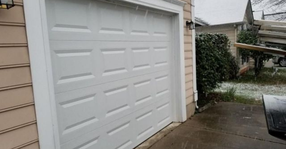 traditional raised single car panel garage traditional raised single car panel garage