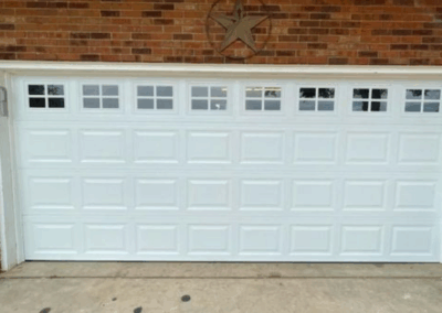 traditional two car garage raised panel (2)