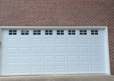 two car raised ranch garage panel