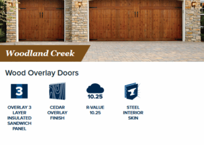 Wood Overlay Garage Doors