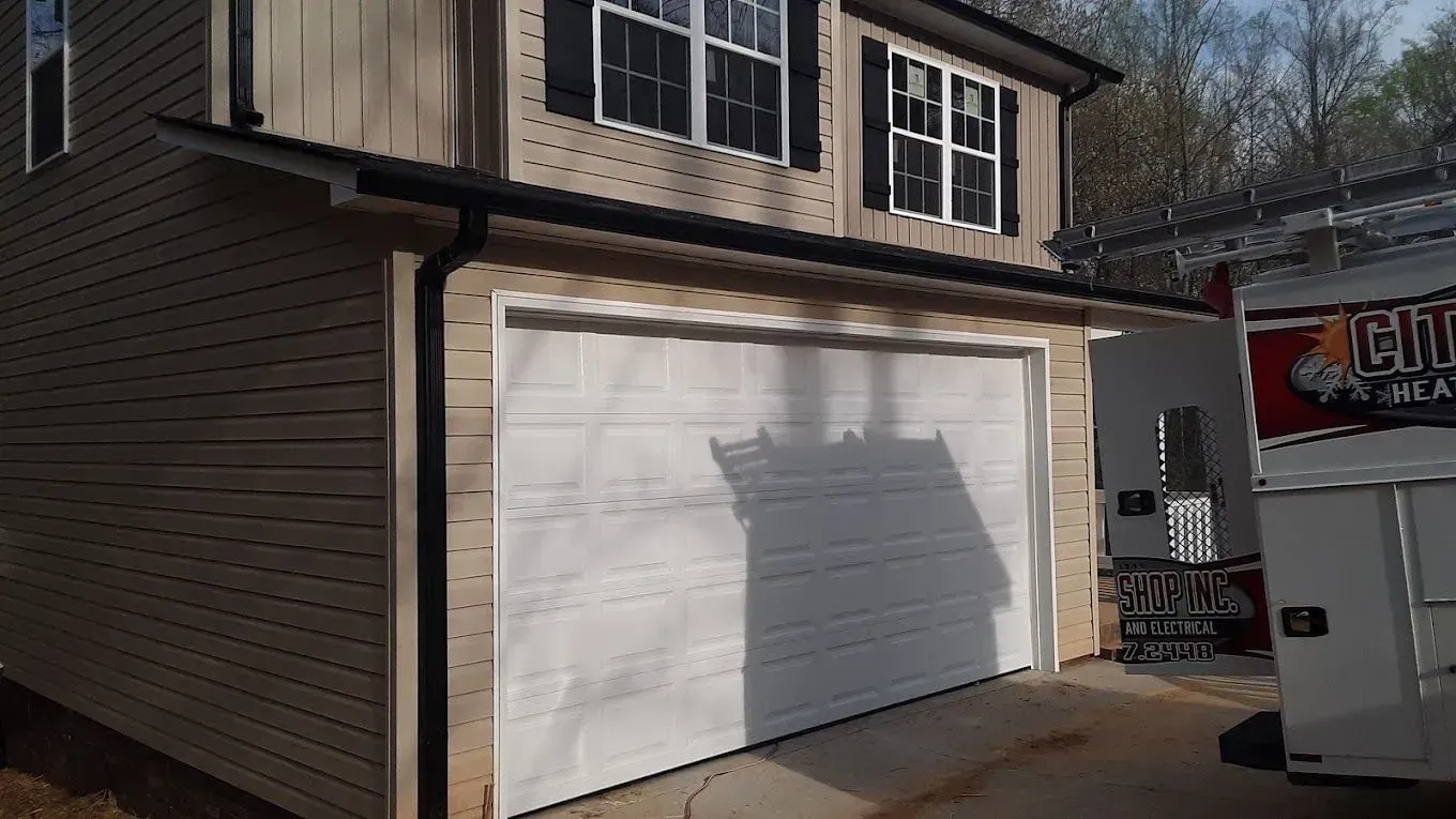 garage door repair project in huntersville nc
