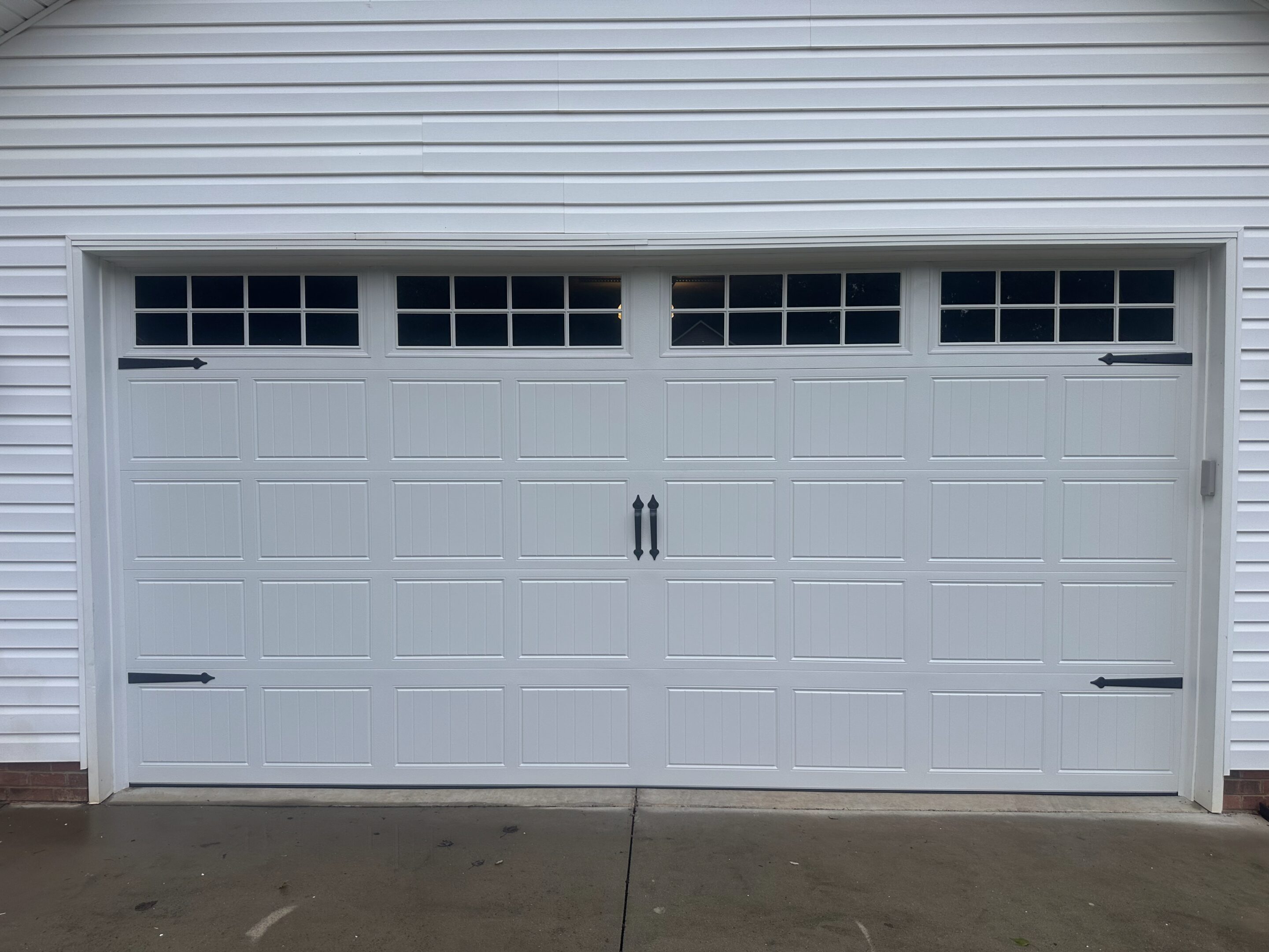 garage door repair project in salisbury nc