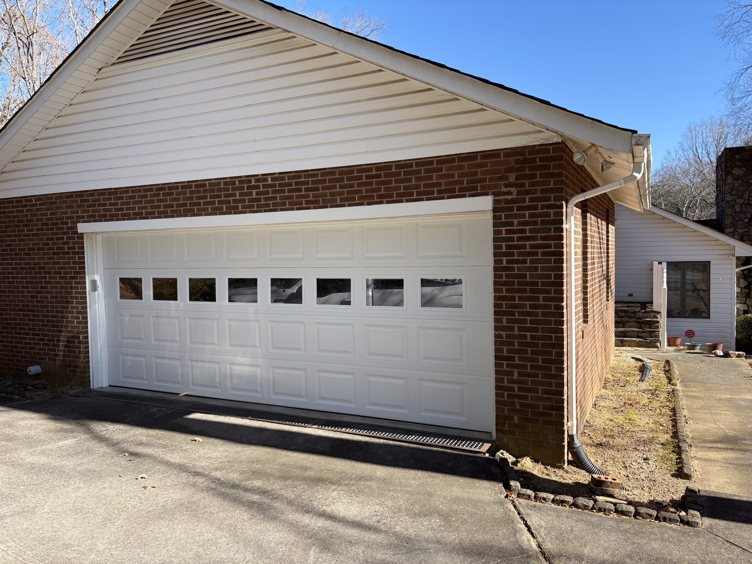 garage door installation project in high point nc