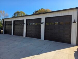 commercial traditional raised panel garage doors concord